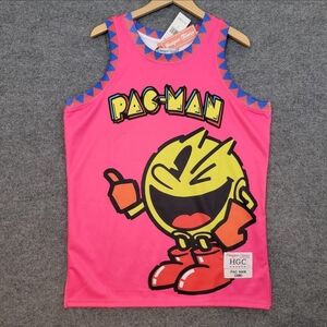 Headgear Classics Pac-Man Retro Pink Basketball Jersey - NWT
